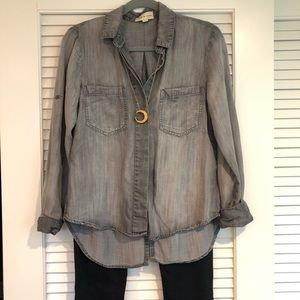 Cloth and Stone Denim button down